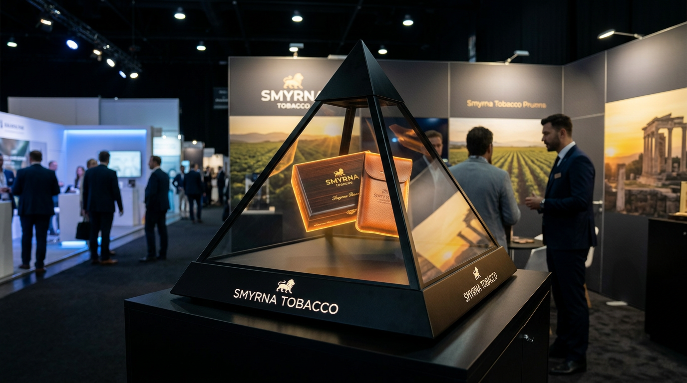 Smyrna Tobacco Hologram Stand